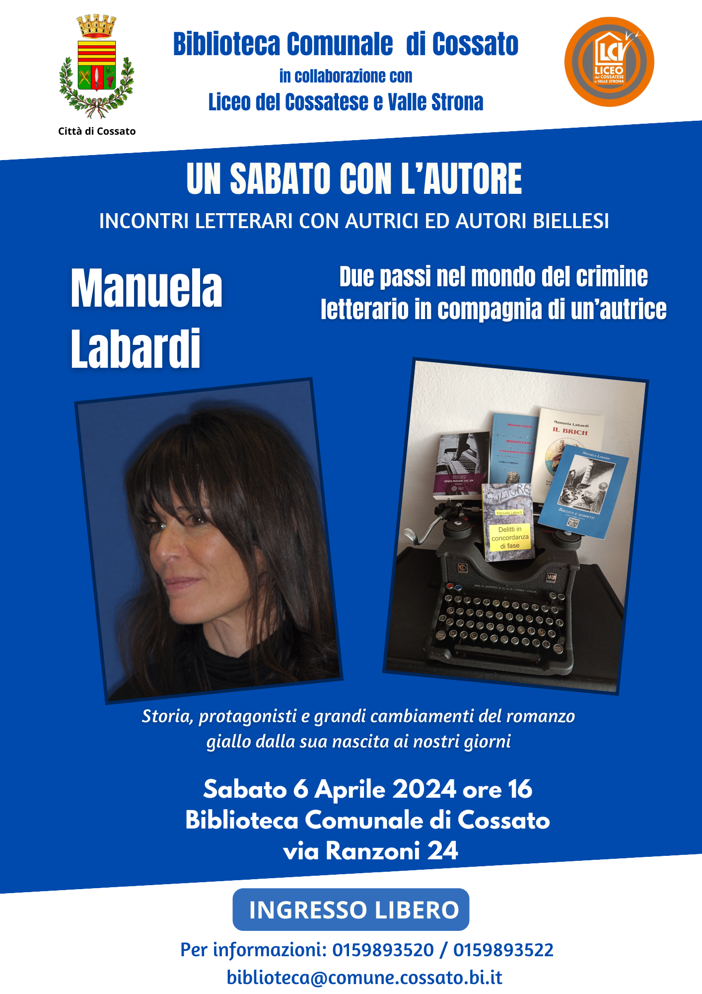 "Un sabato con l'autore"
