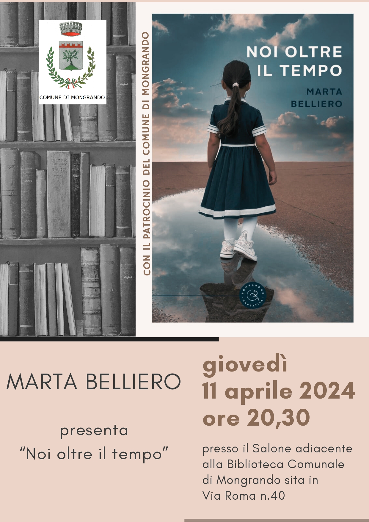 Presentazione del volume &ldquo;Noi oltre il tempo&rdquo; di Marta Belliero