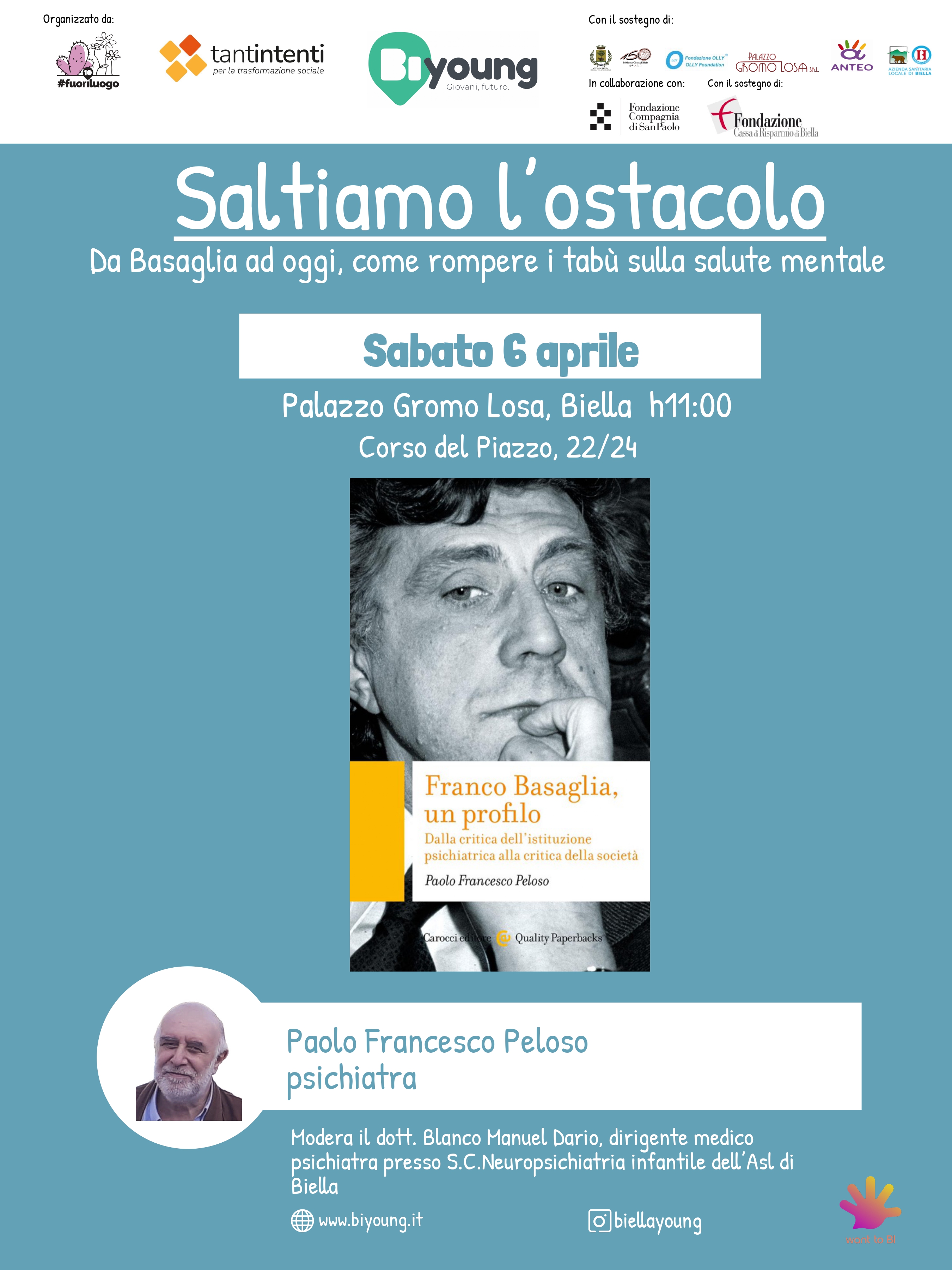 "Saltiamo l&rsquo;ostacolo". Da Basaglia ad oggi, come rompere i tab&ugrave; sulla salute mentale