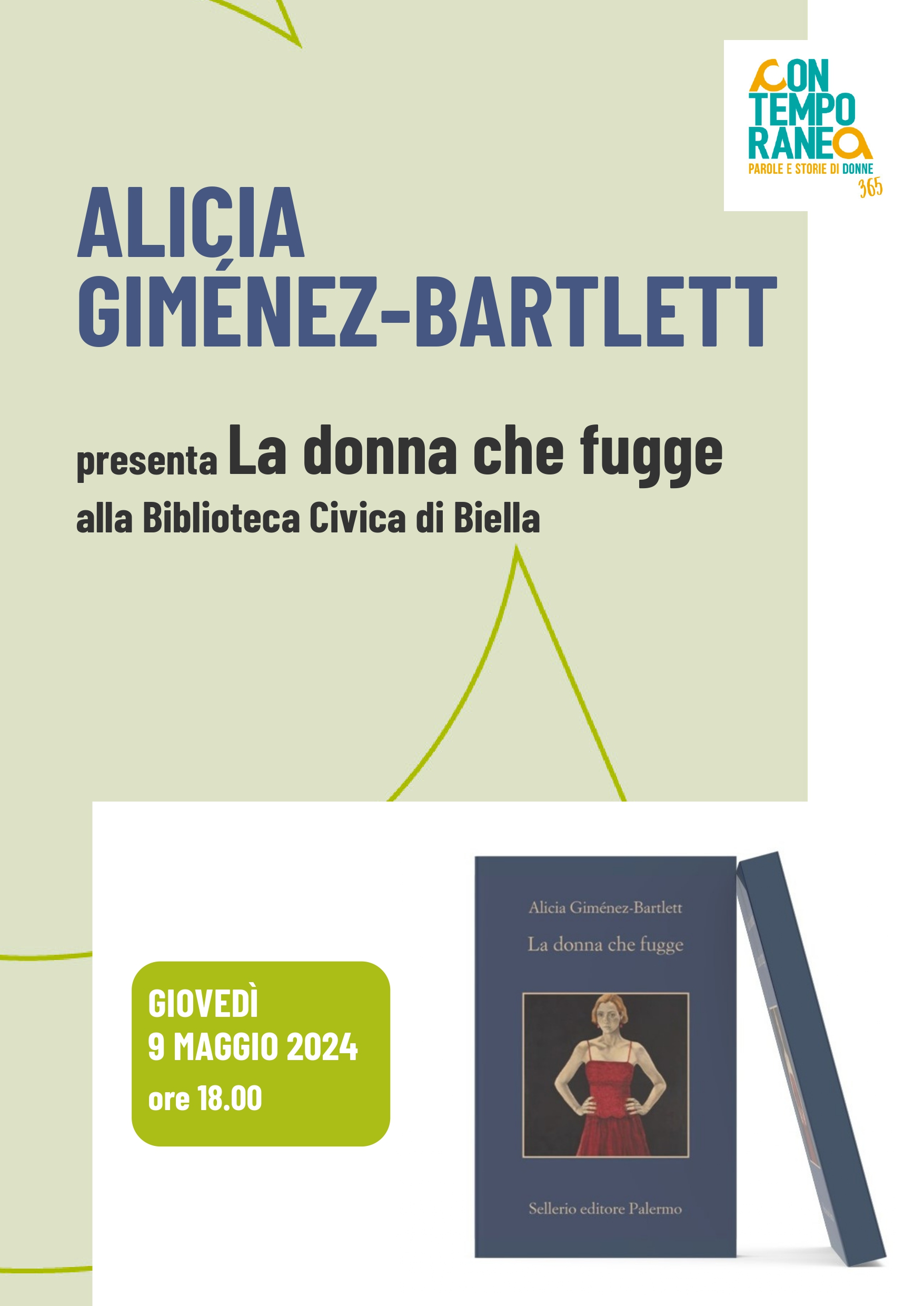 Presentazione diel libro "La donna che fugge" di Alicia Gim&eacute;nez Bartlett