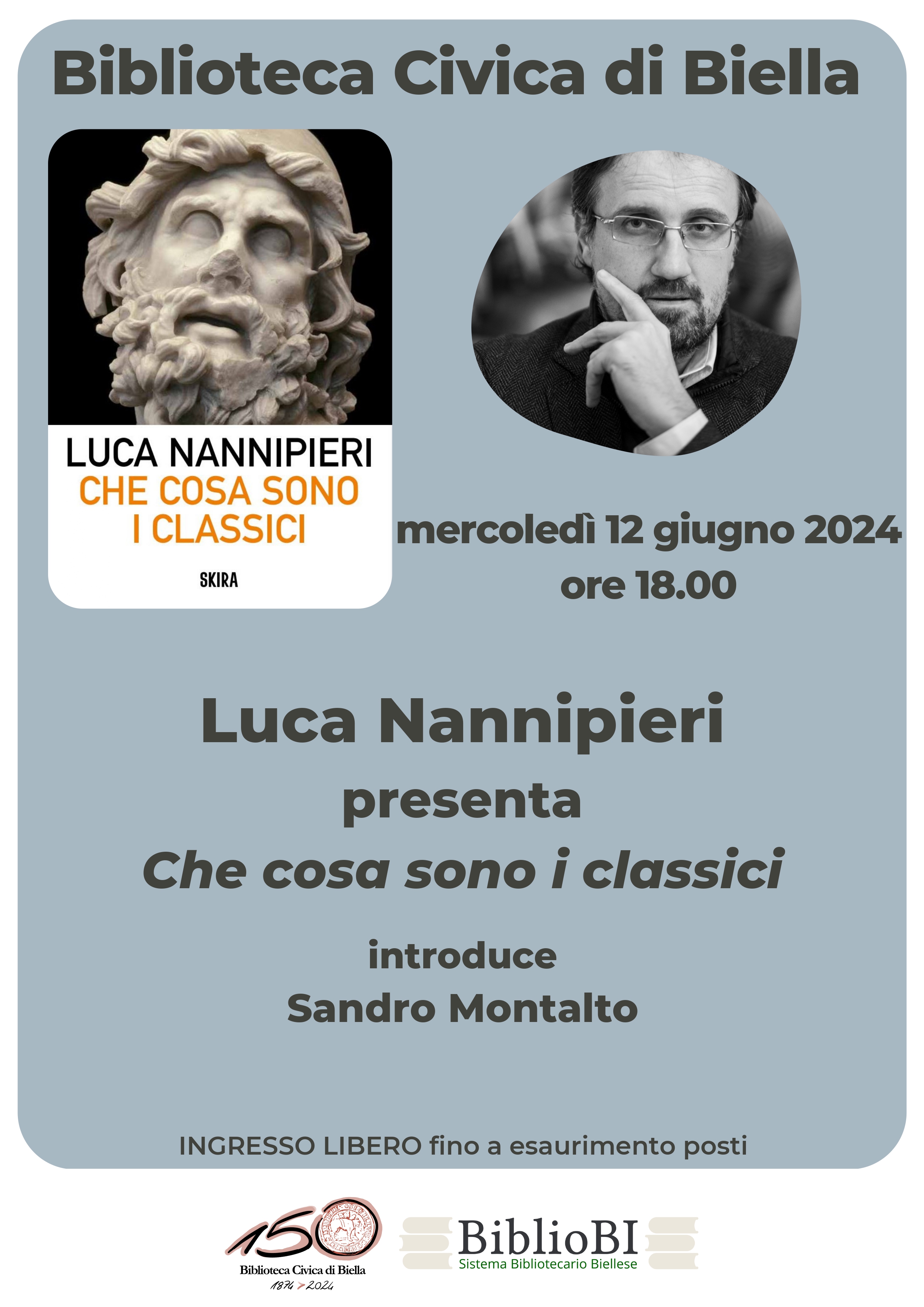 Presentazione del libro "Che cosa sono i classici" di Luca Nannipieri