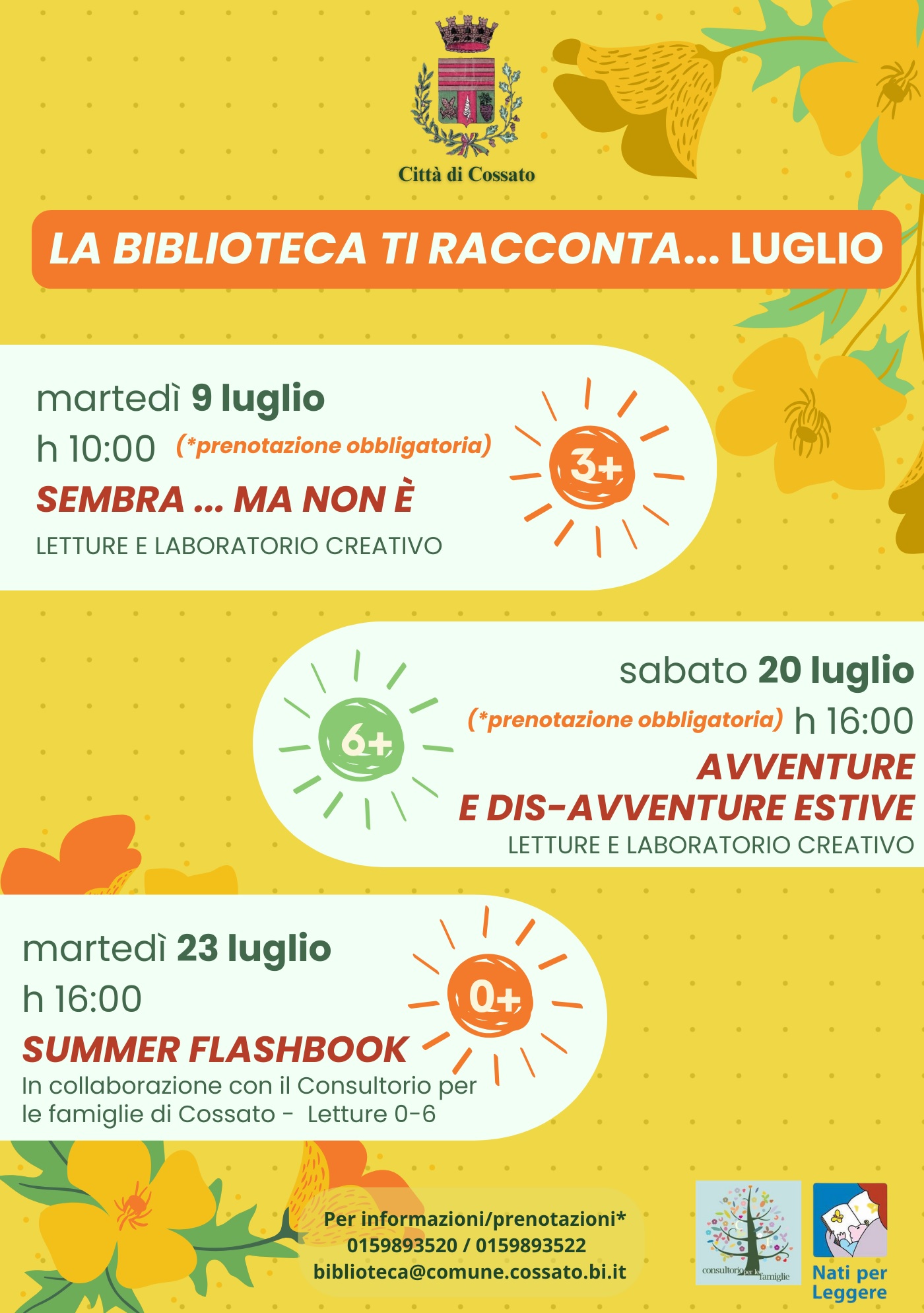 "La Biblioteca ti racconta... Luglio"