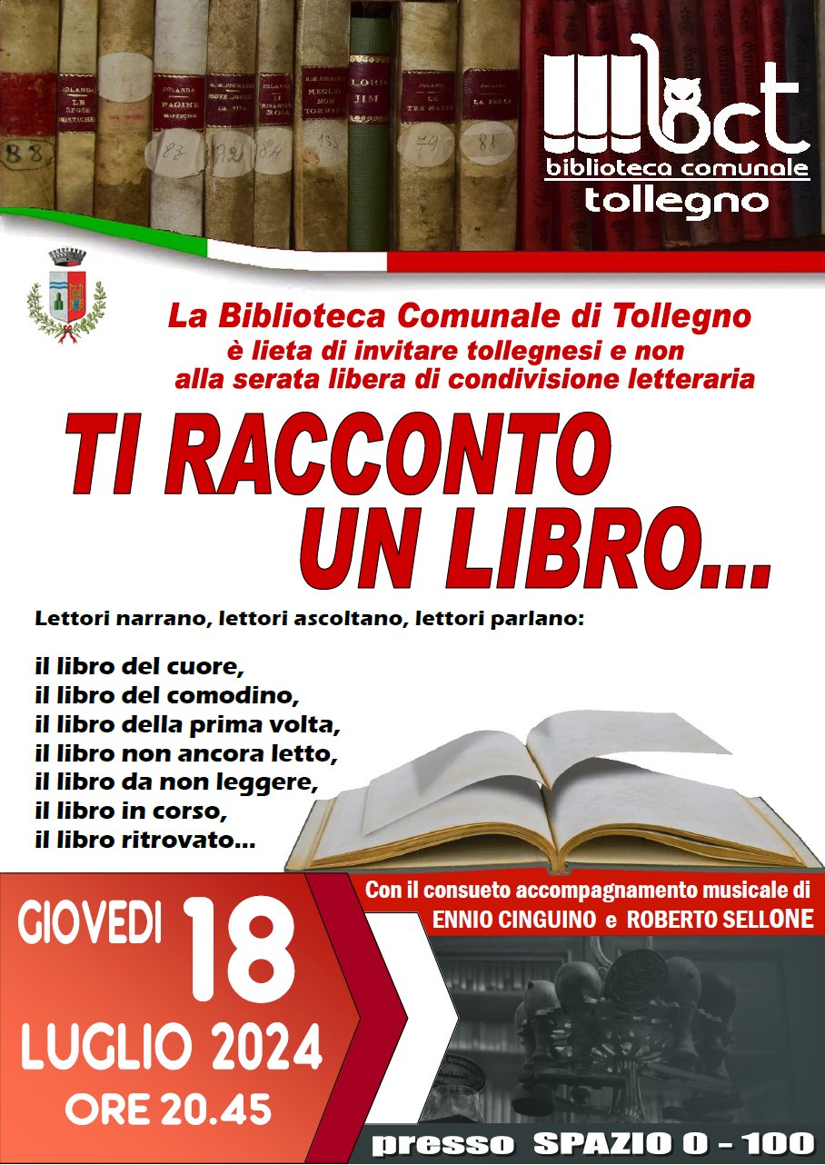"Ti racconto un libro..."