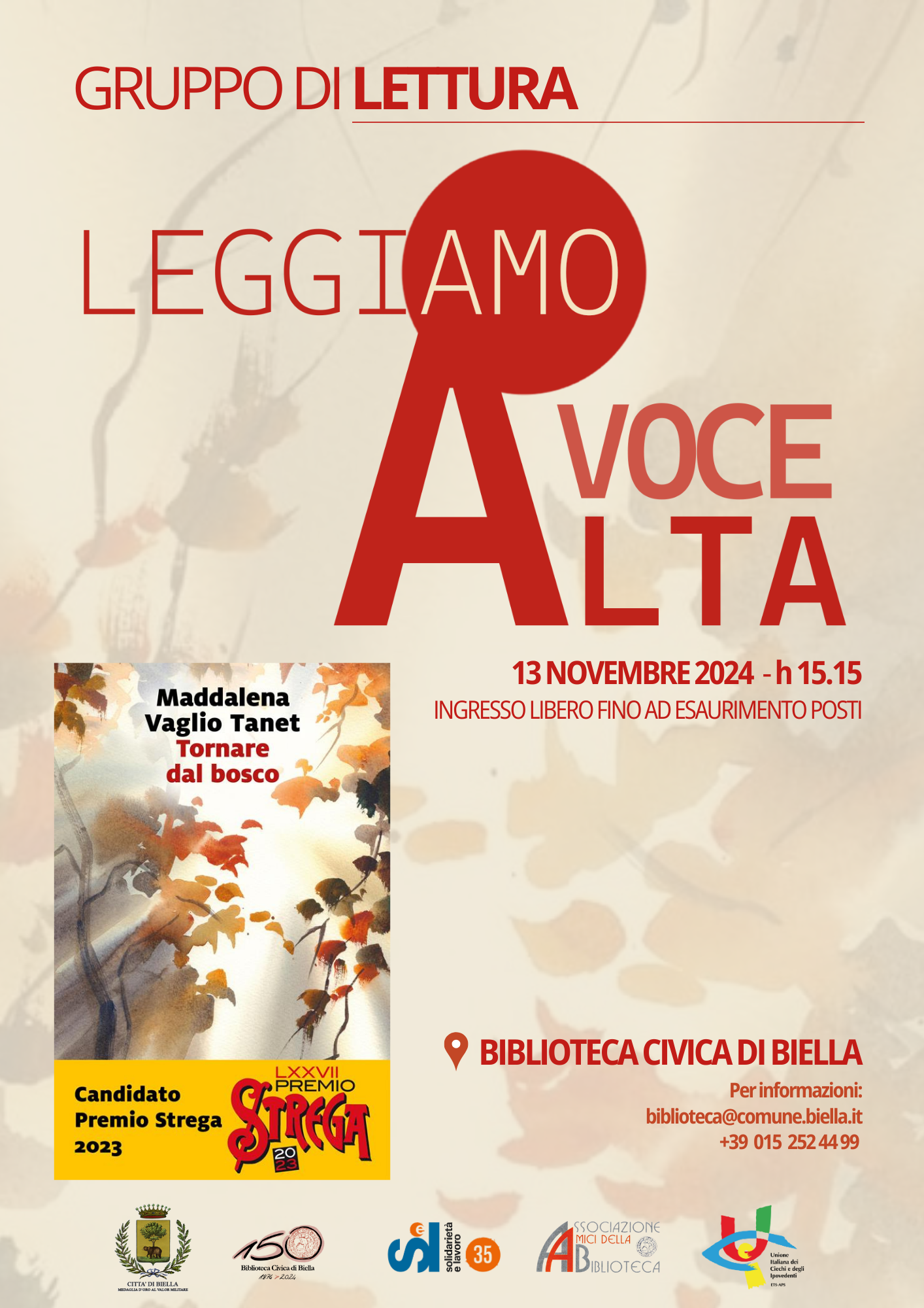 Gruppo di lettura &ldquo;Leggiamo A Voce Alta&rdquo;