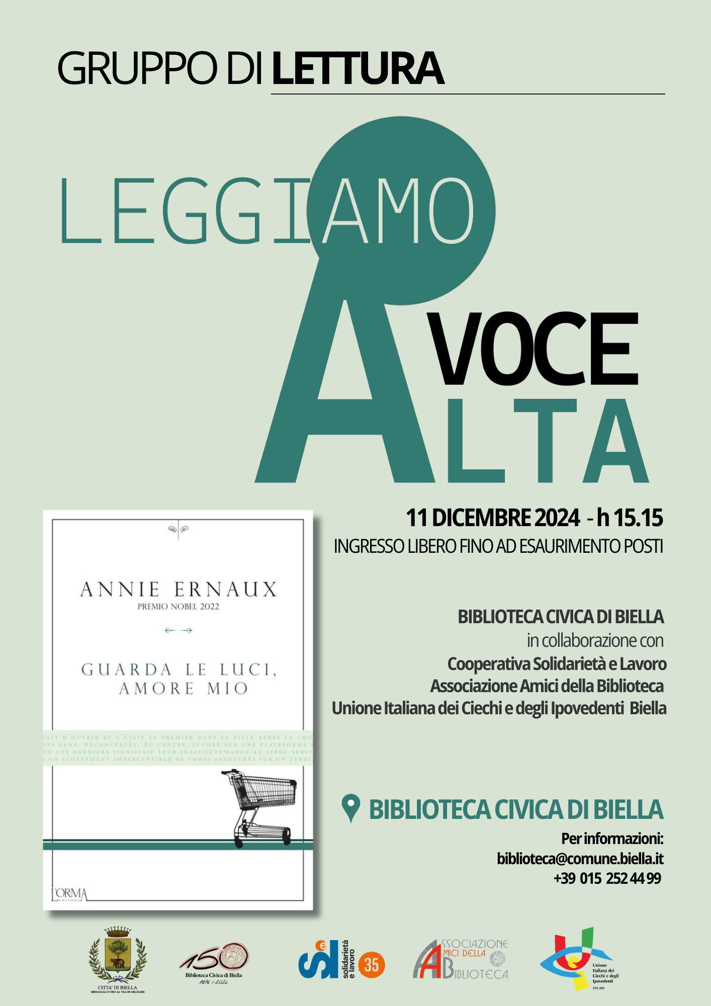 Gruppo di lettura “Leggiamo A Voce Alta”