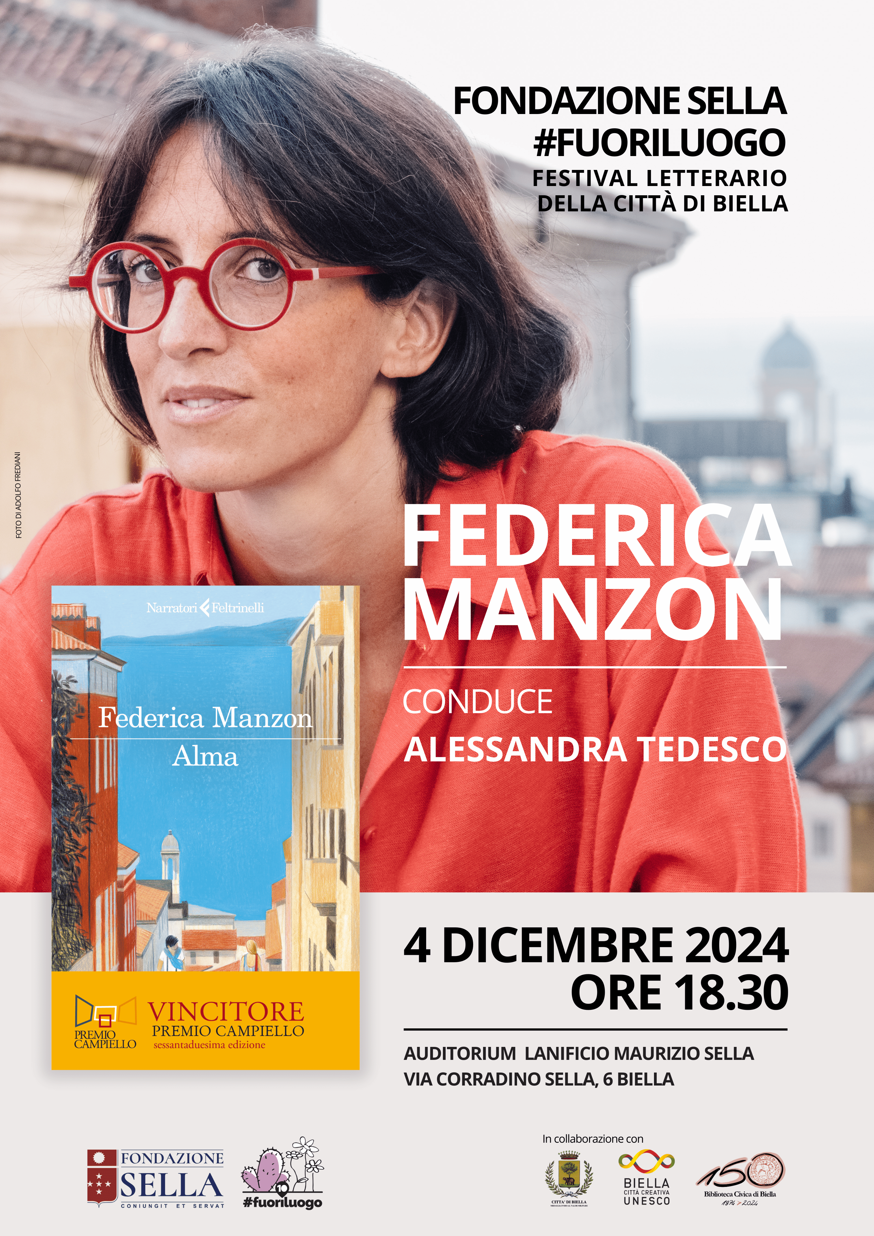 Incontro con Federica Manzon, Premio Campiello 2024