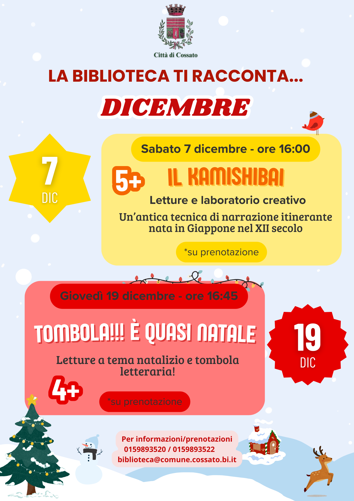 Dicembre, brrrr che freddo!!!