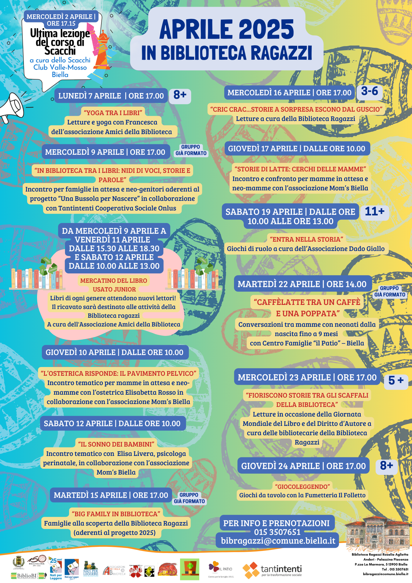 Aprile in Biblioteca ragazzi