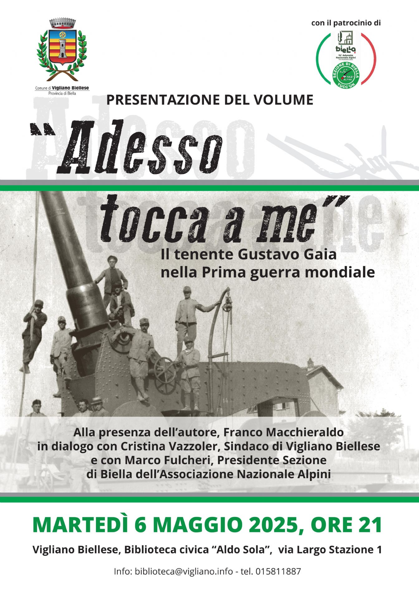 Presentazione di "Adesso tocca a me" di Franco Macchieraldo