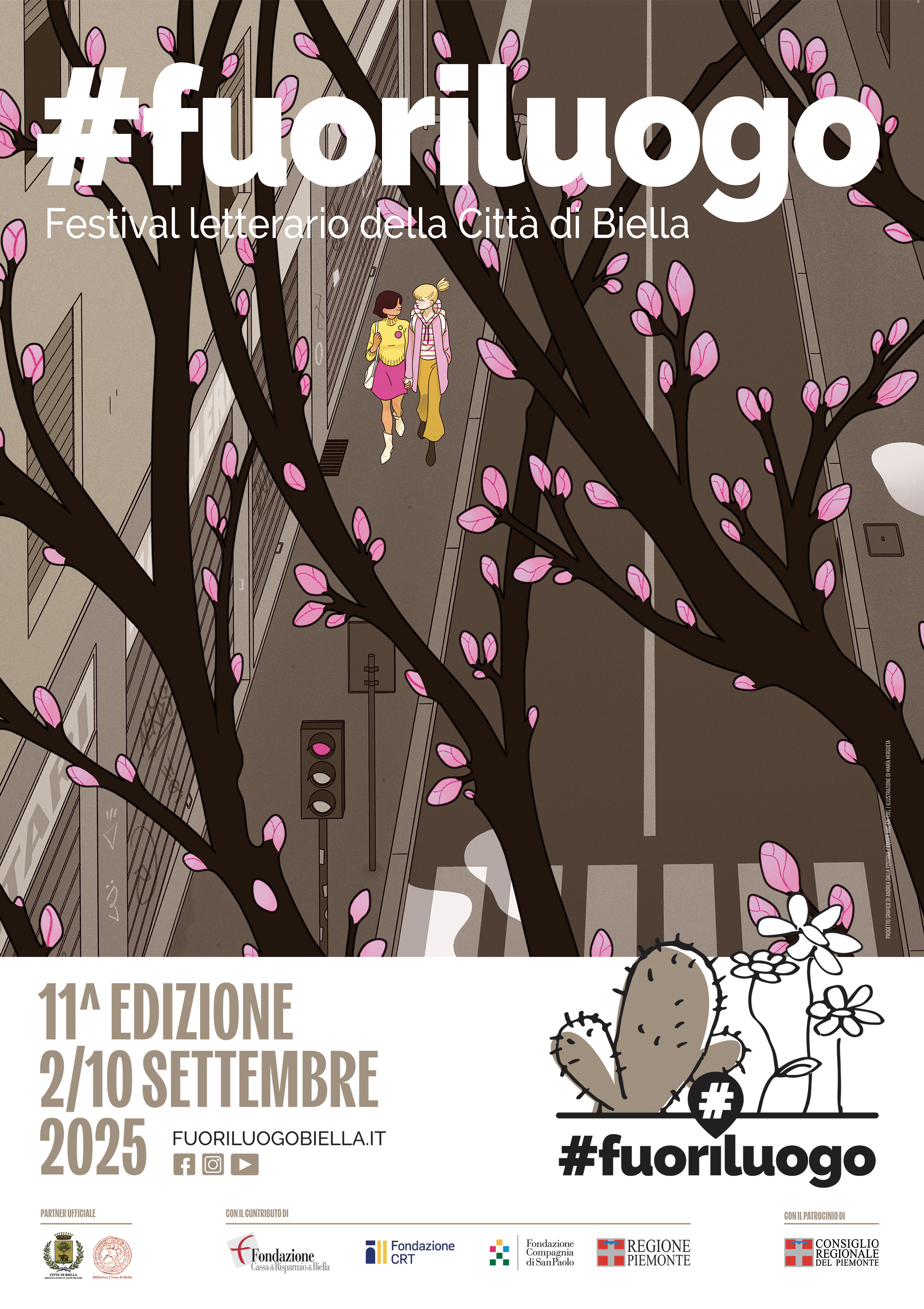 #FUORILUOGO 2025 - GLI EVENTI DELLA BIBLIOTECA CIVICA DI BIELLA