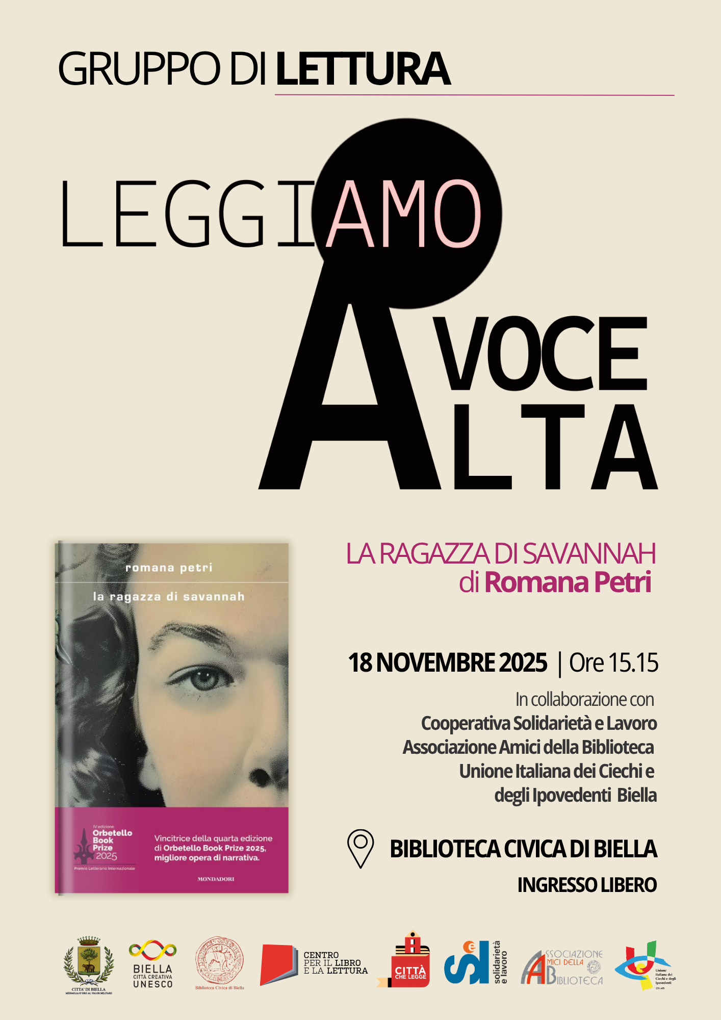 Gruppo di lettura “Leggiamo a Voce Alta”
