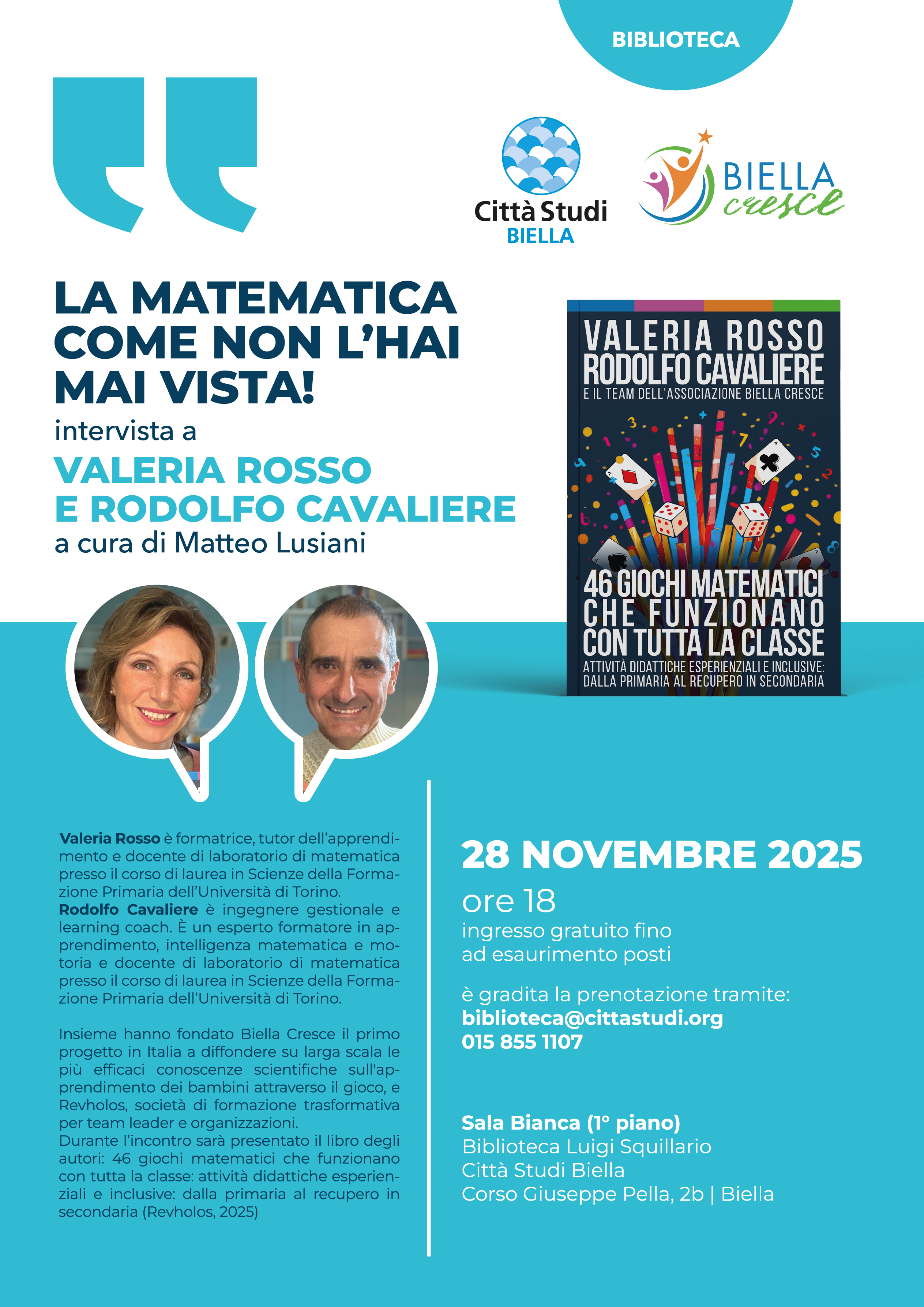 La matematica come non l’hai mai vista!