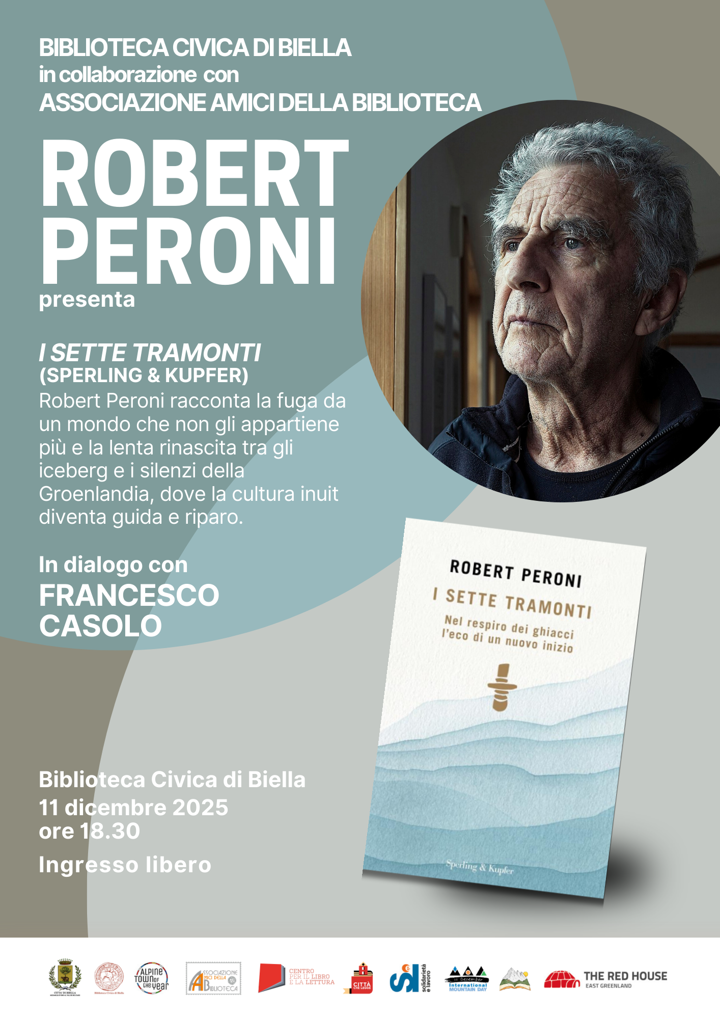Robert Peroni presenta "I sette tramonti. Nel respiro dei ghiacci l'eco di un nuovo inizio"