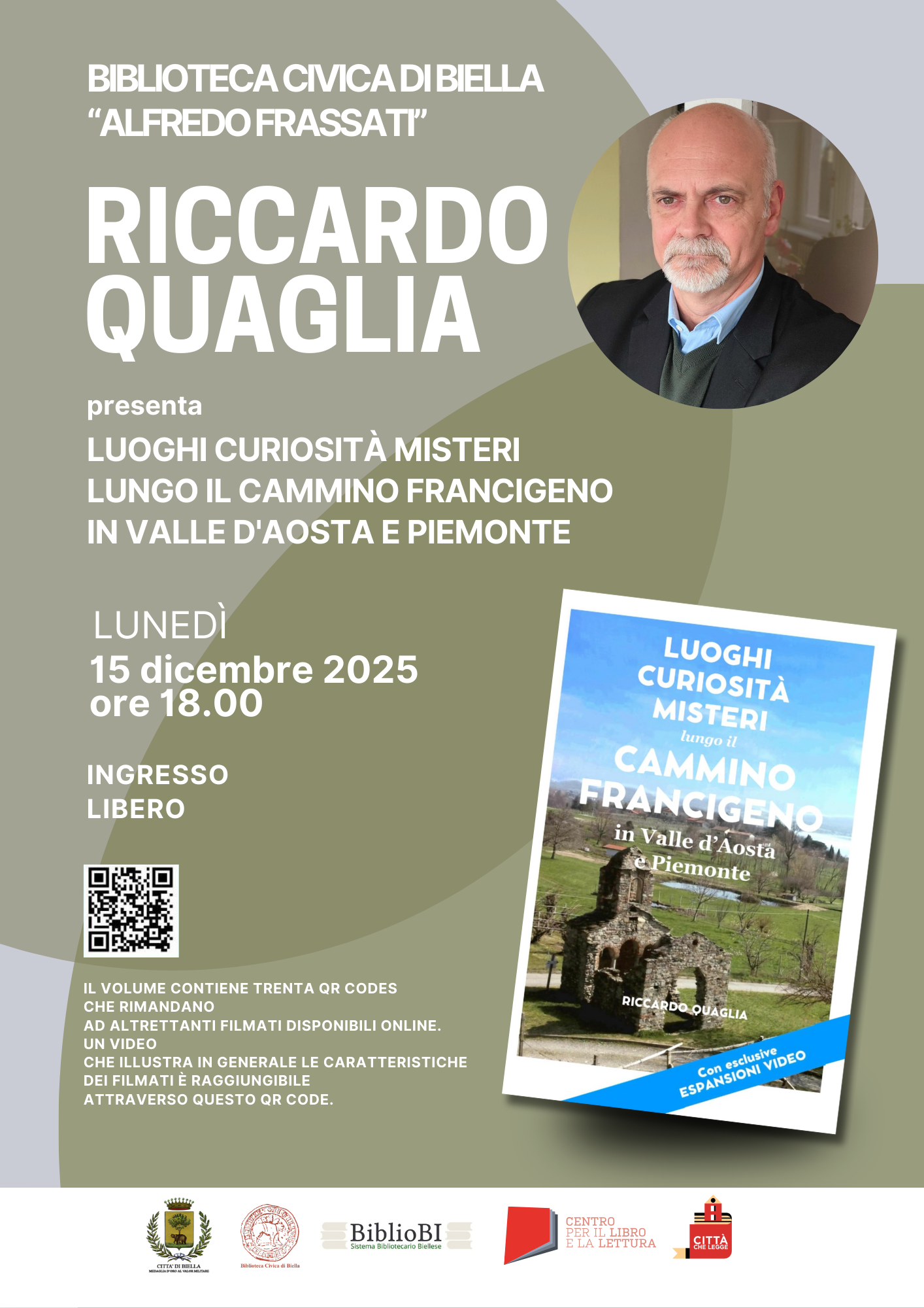"Luoghi curiosità misteri lungo il cammino francigeno in Piemonte e Valle D'Aosta" di R. Quaglia