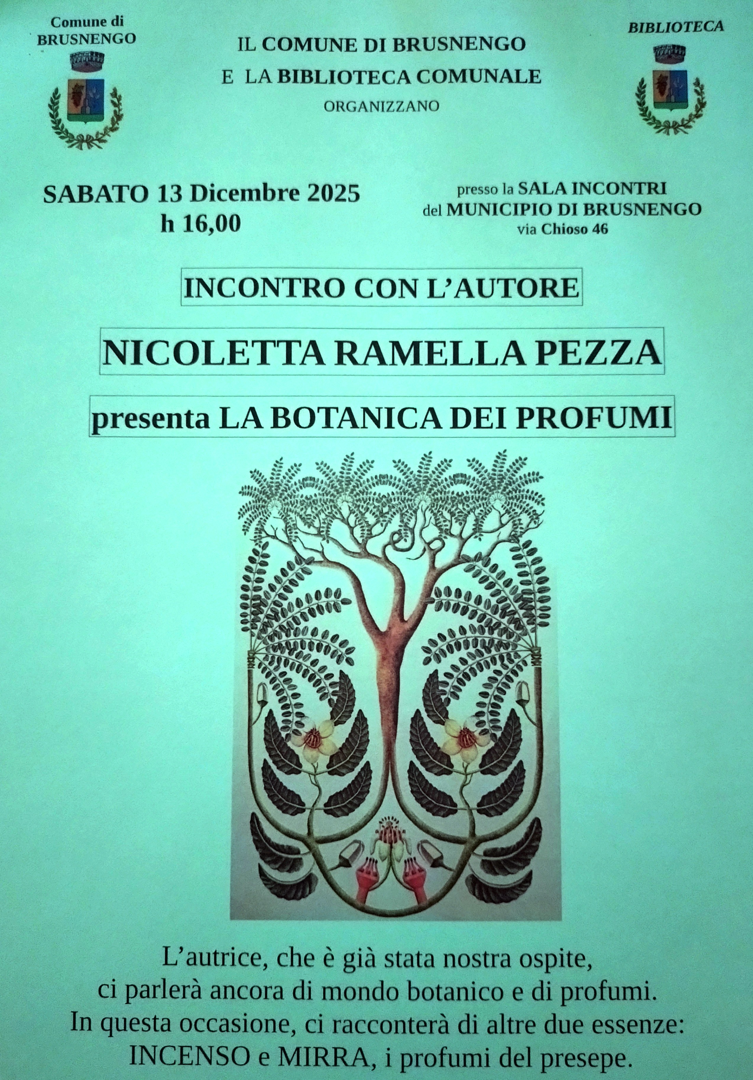 Nicoletta Ramella Pezza presenta "La botanica dei profumi"