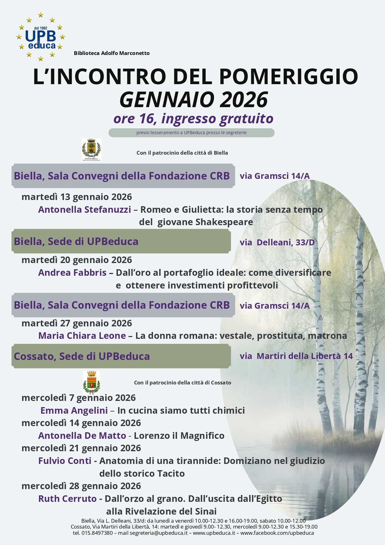 L&rsquo;INCONTRO DEL POMERIGGIO