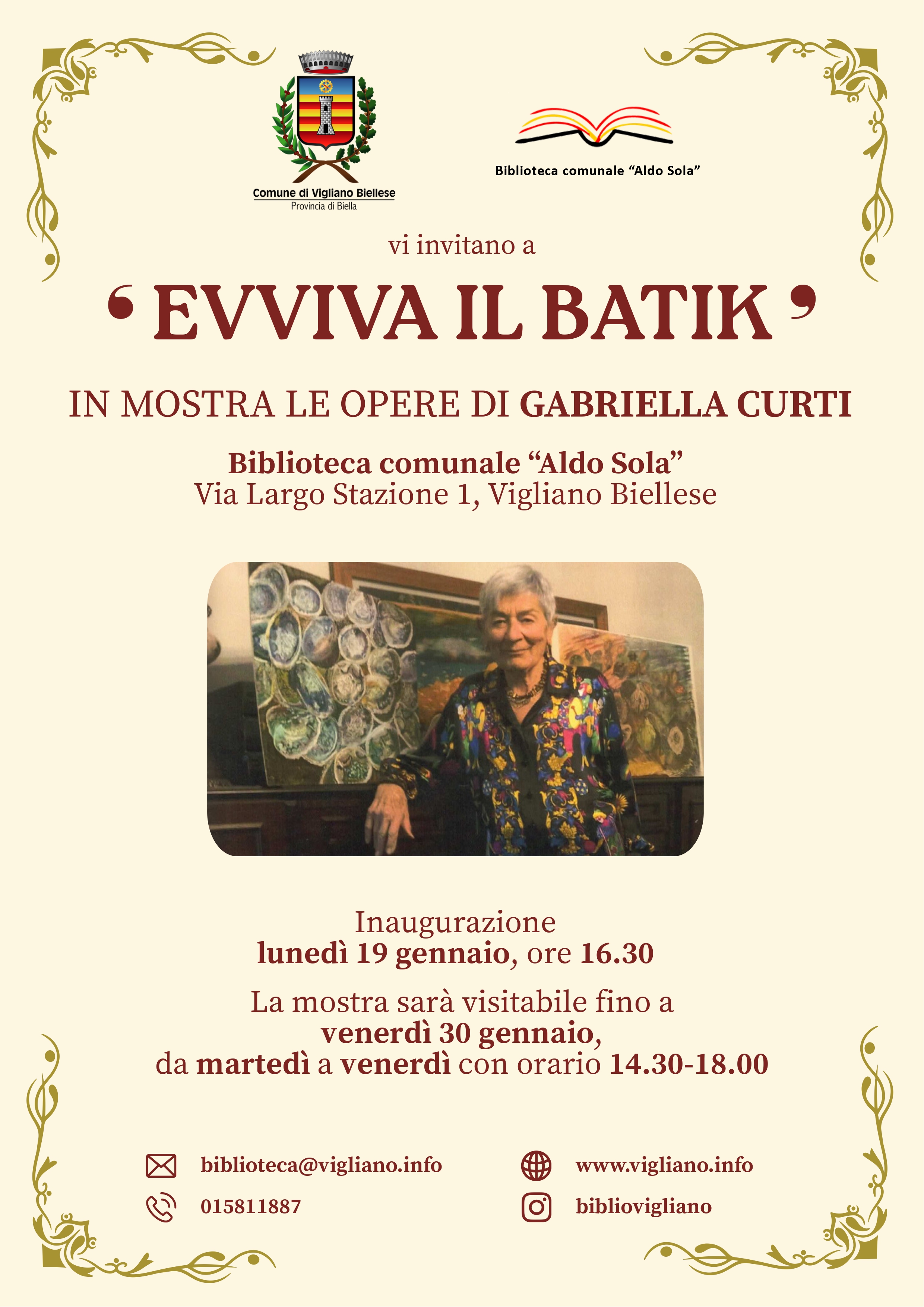 "Evviva il batik"
