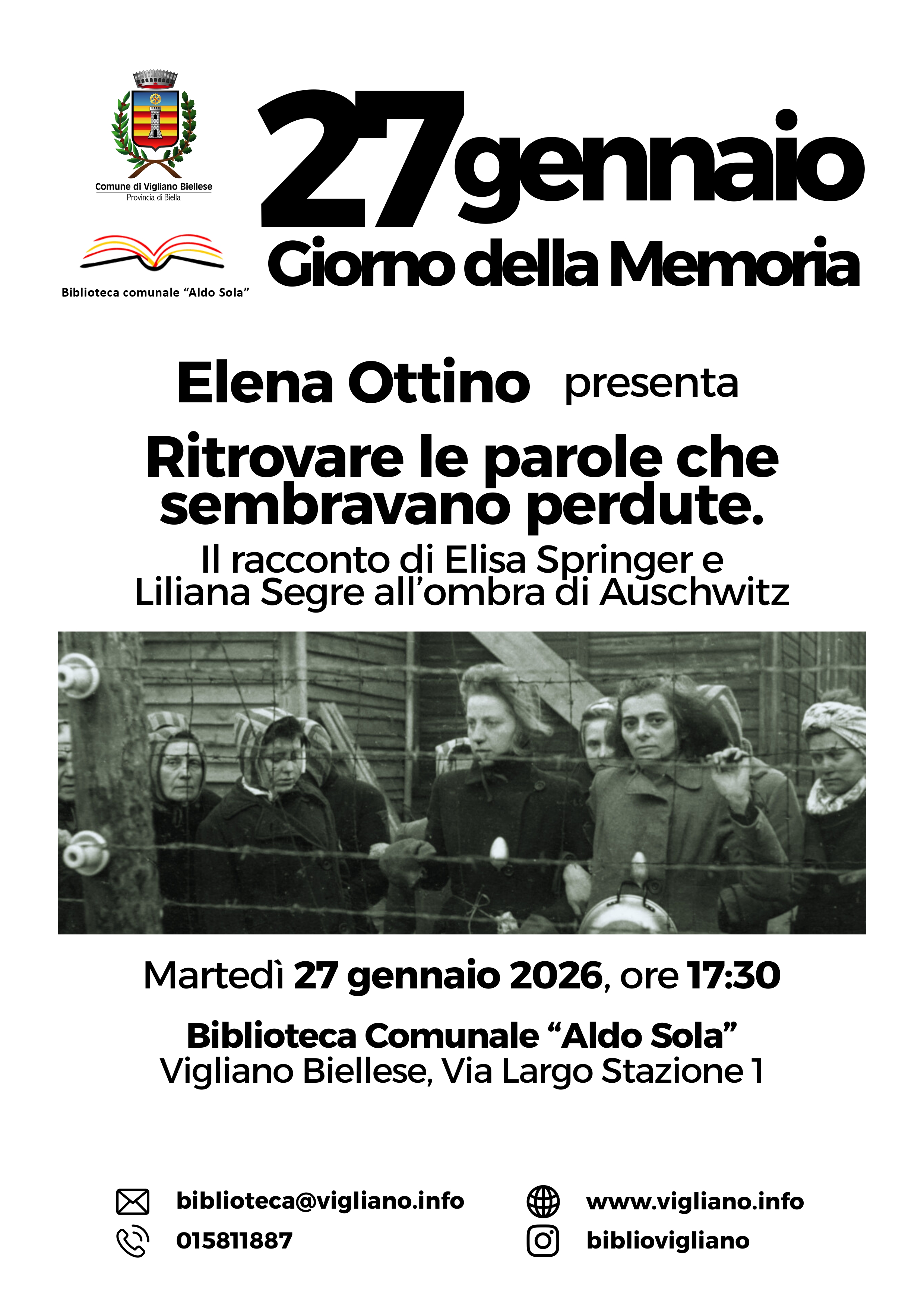 Presentazione di "Ritrovare le parole che sembravano perdute" di Elena Ottino