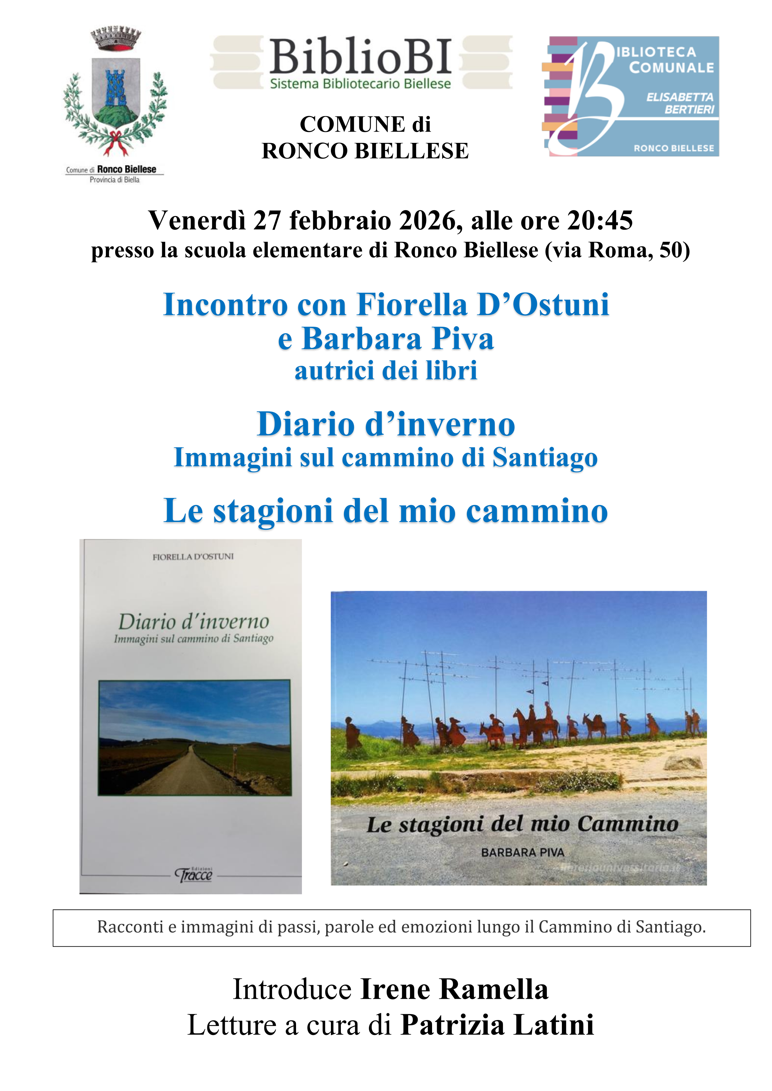 Incontro con Fiorella D&rsquo;Ostuni e Barbara Piva