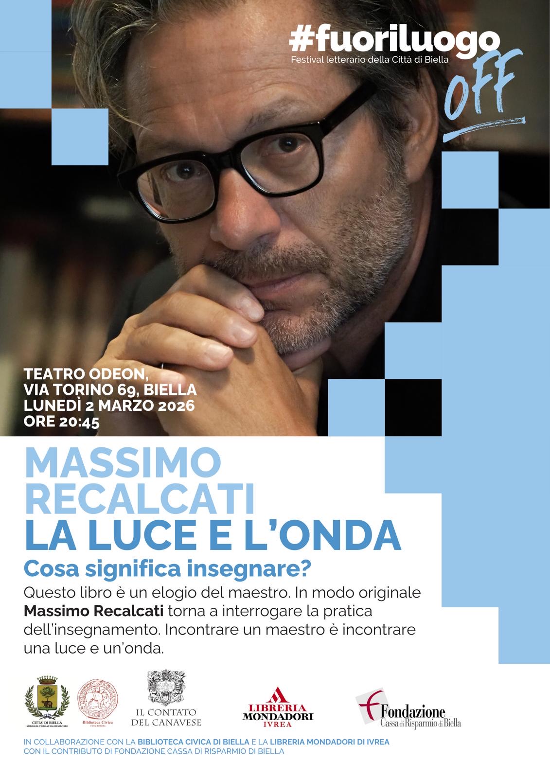 Reading di Massimo Recalcati: "La luce e l&rsquo;onda. Cosa significa insegnare?"