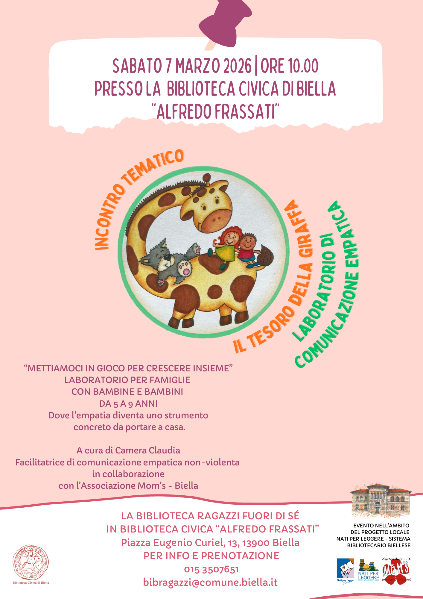 LABORATORIO: IL TESORO DELLA GIRAFFA