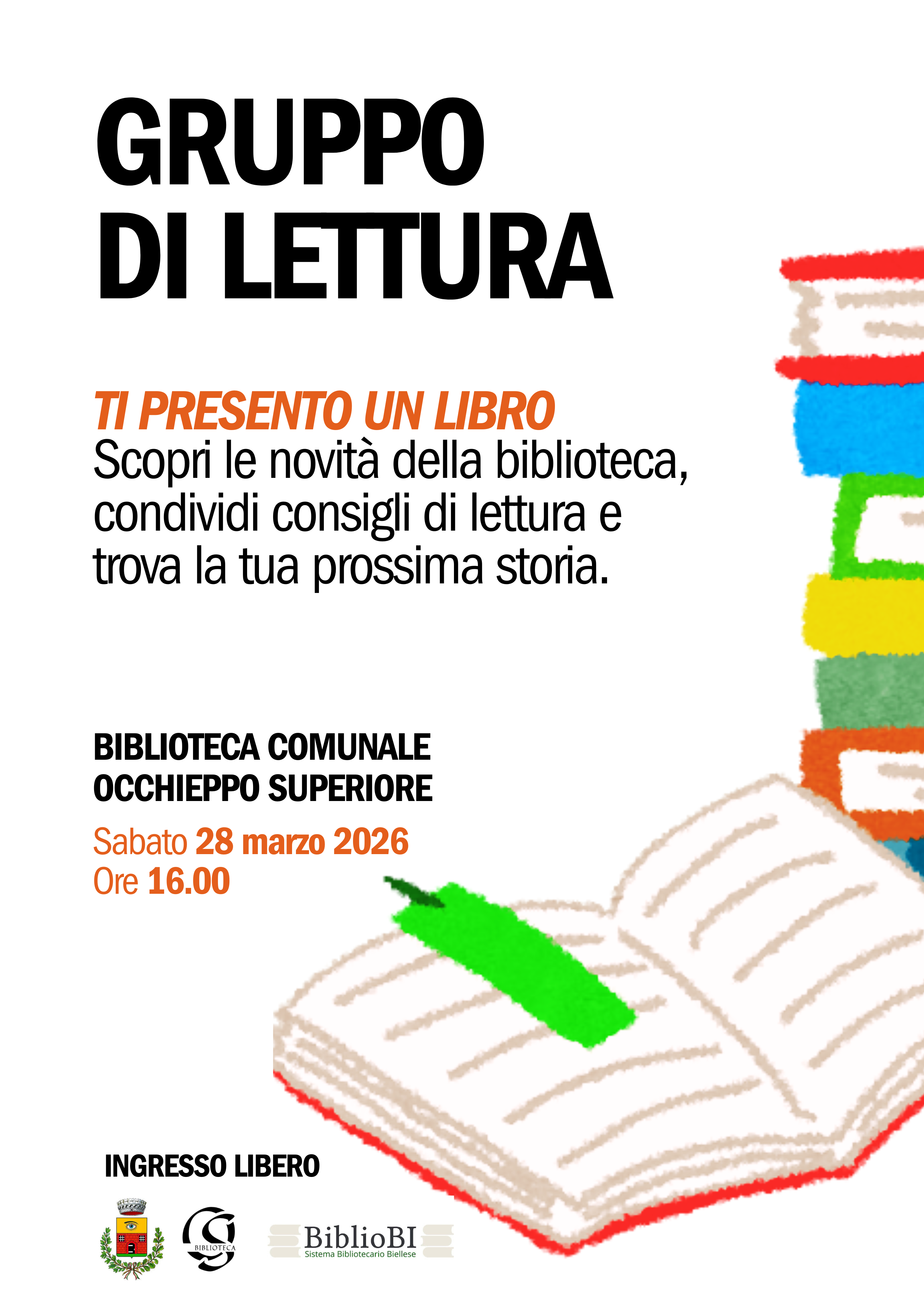 &ldquo;Ti presento un libro&rdquo;