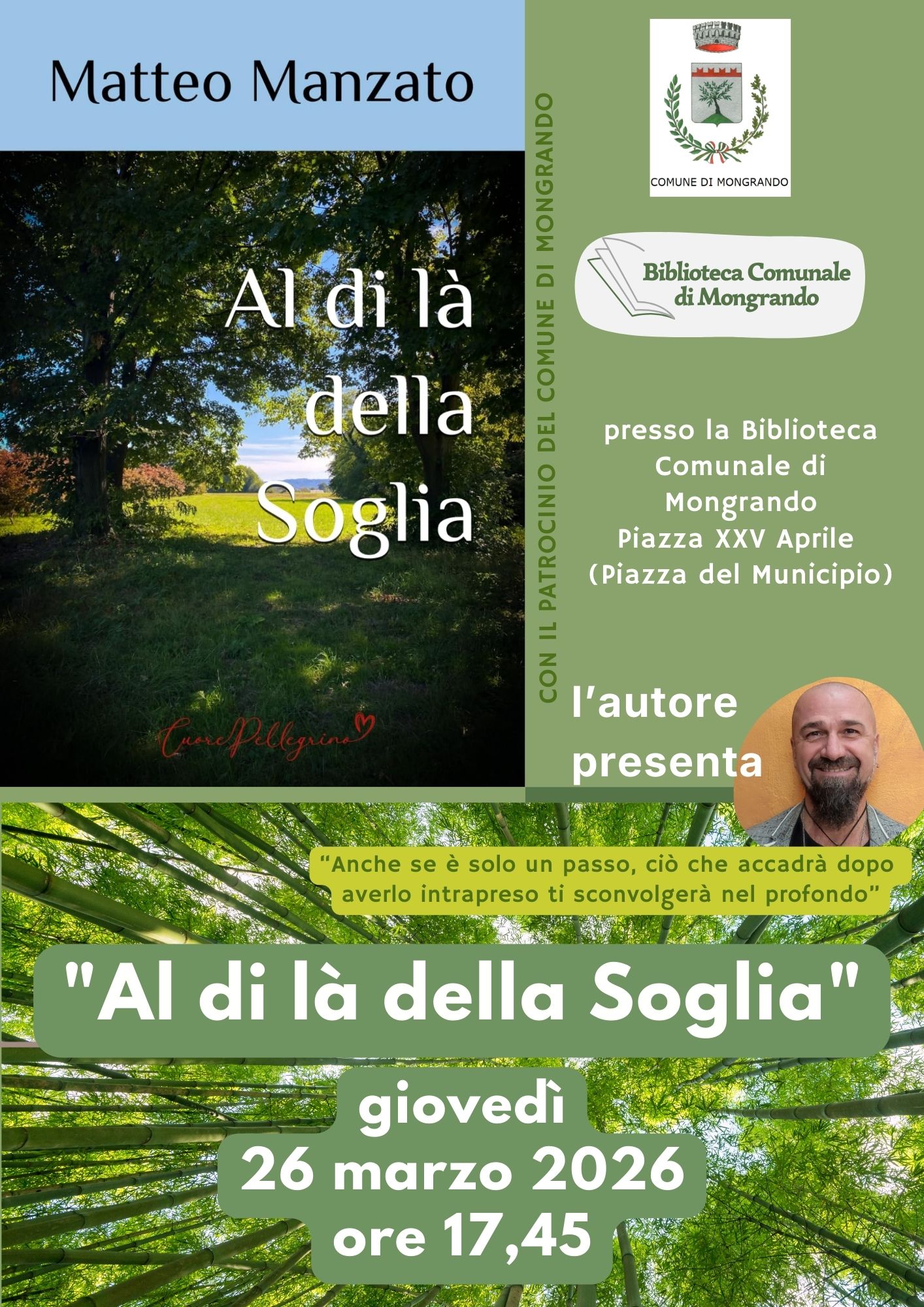 "Al di la del la soglia" di Matteo Manzato