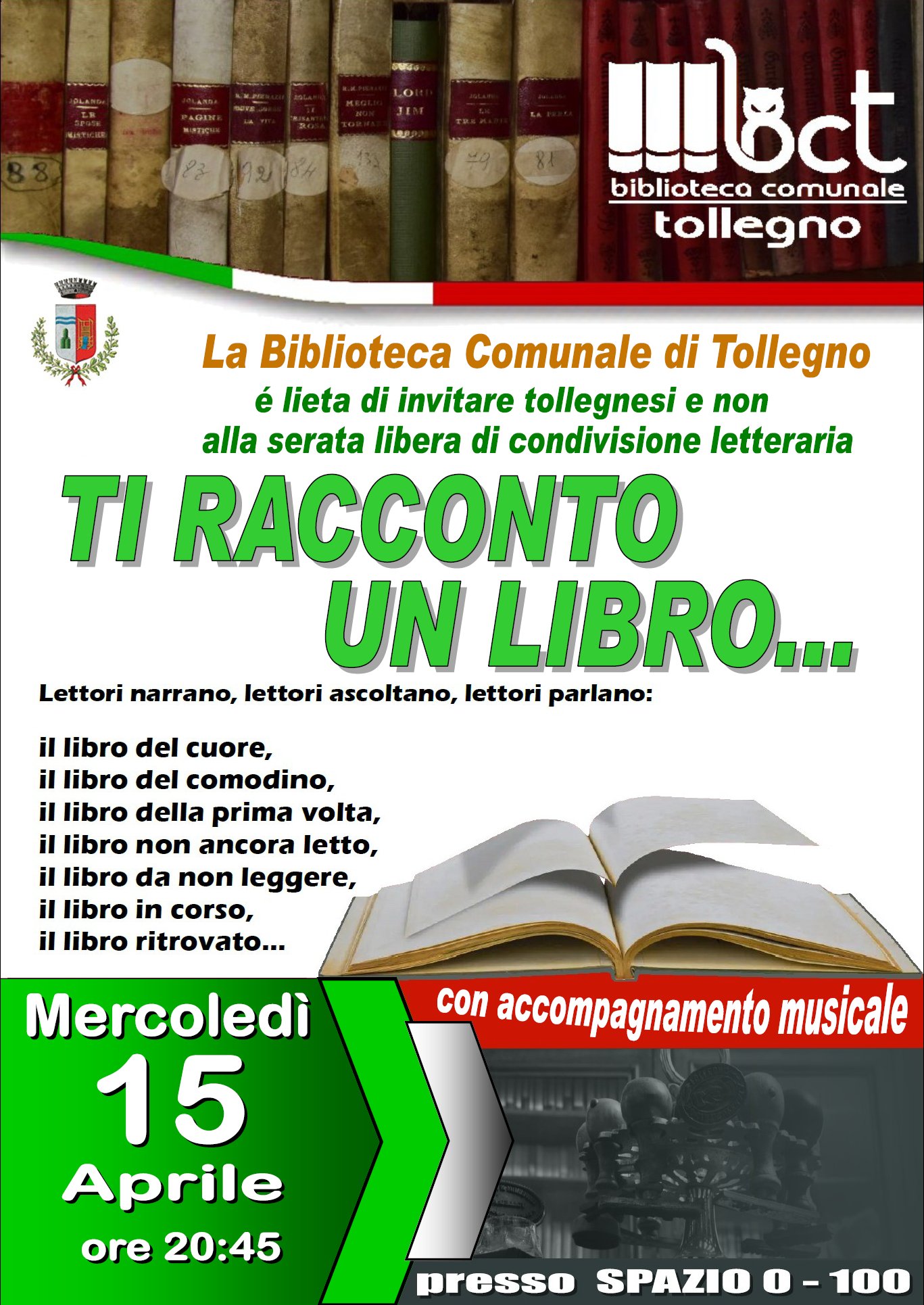 "Ti racconto un libro"