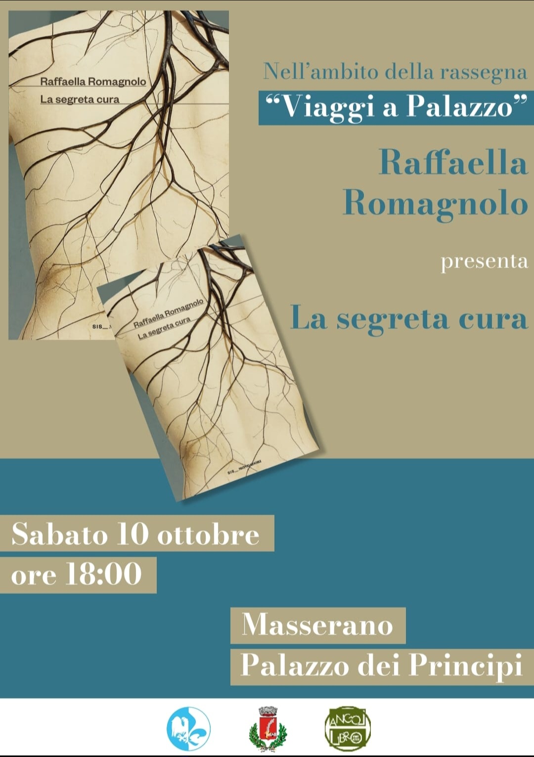 Presentazione del libro "La segreta cura" di Raffaella Romagnolo