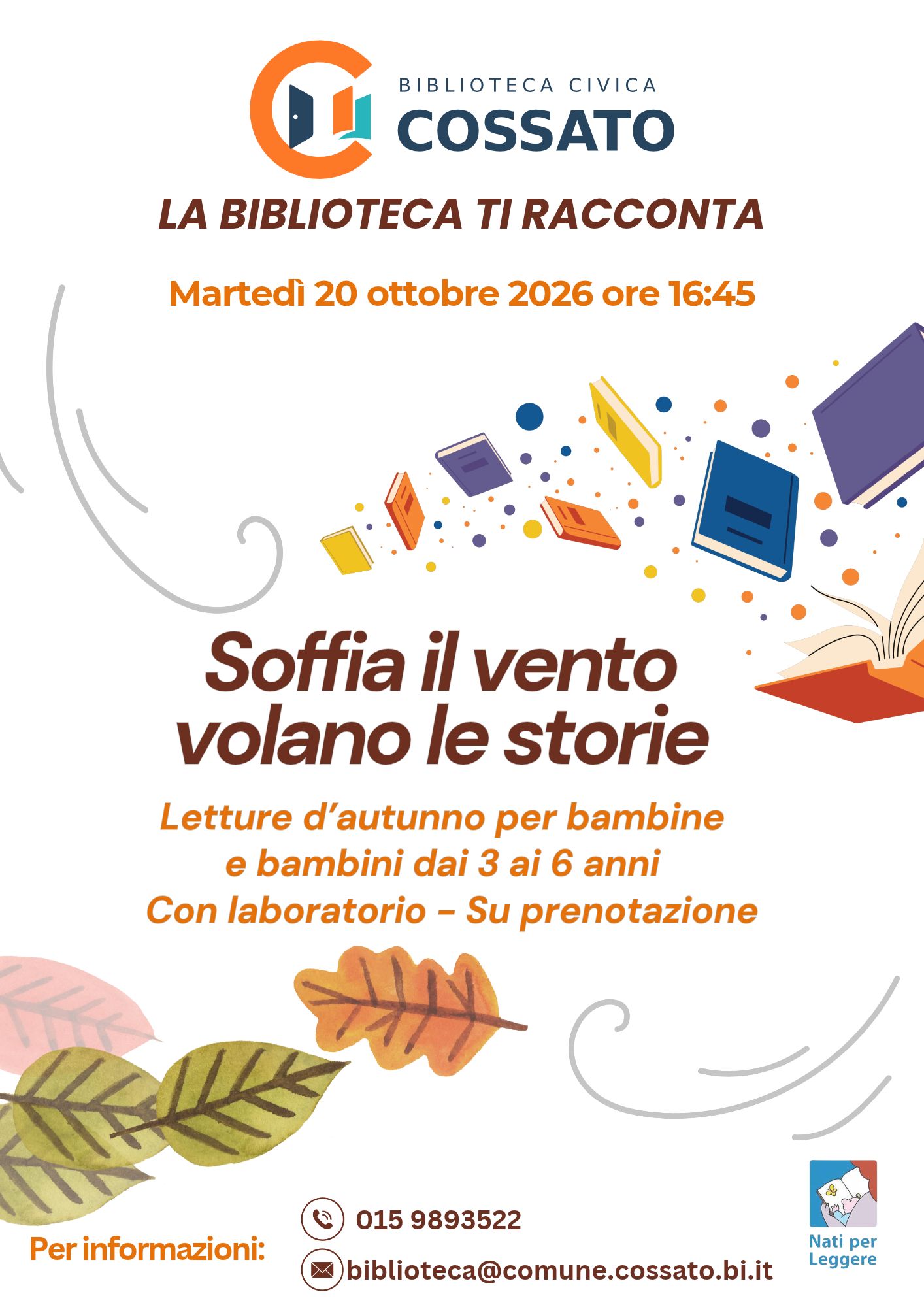 La Biblioteca ti racconta - Soffia il sole volano le storie