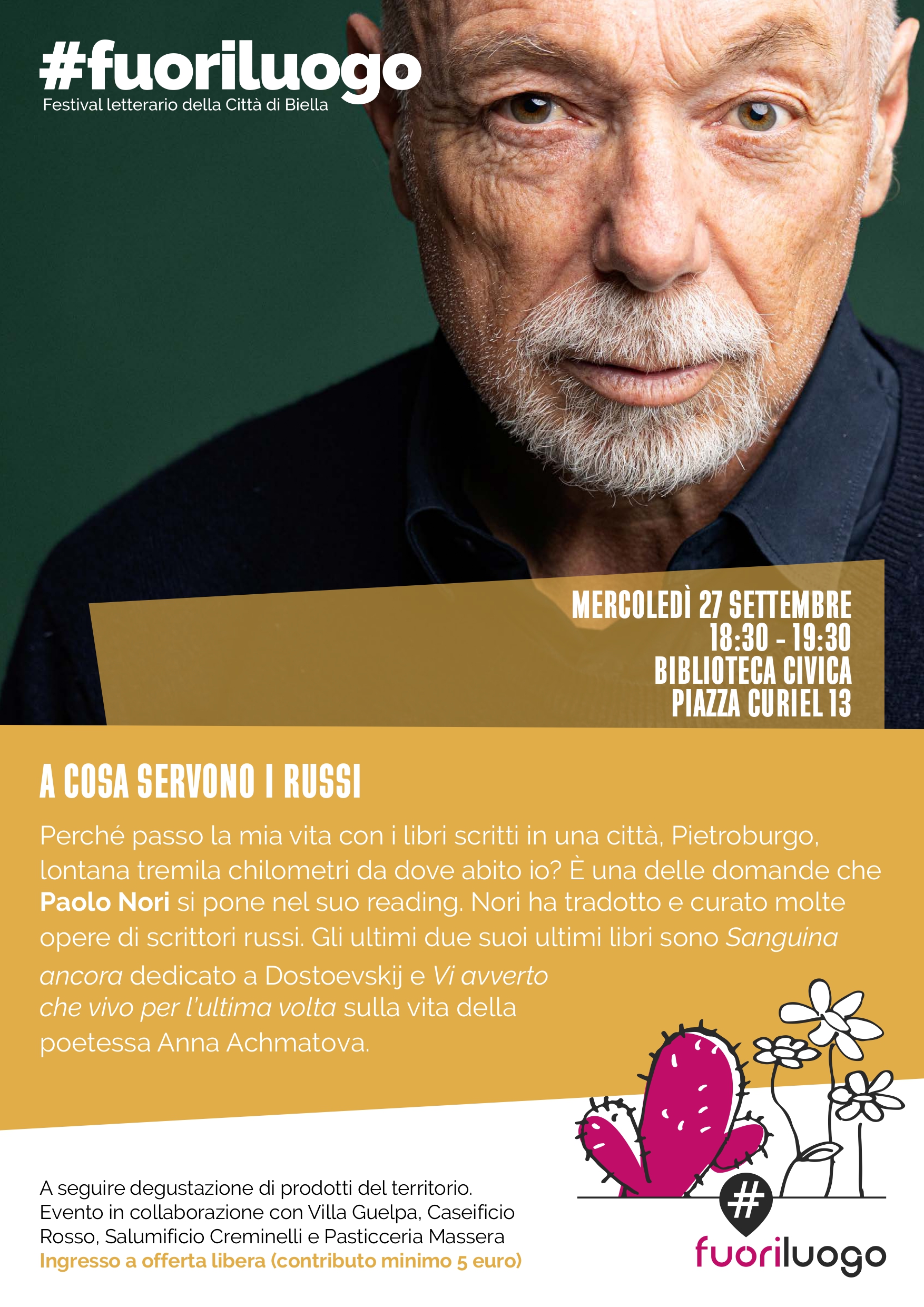 A COSA SERVONO I RUSSI - Reading di Paolo Nori