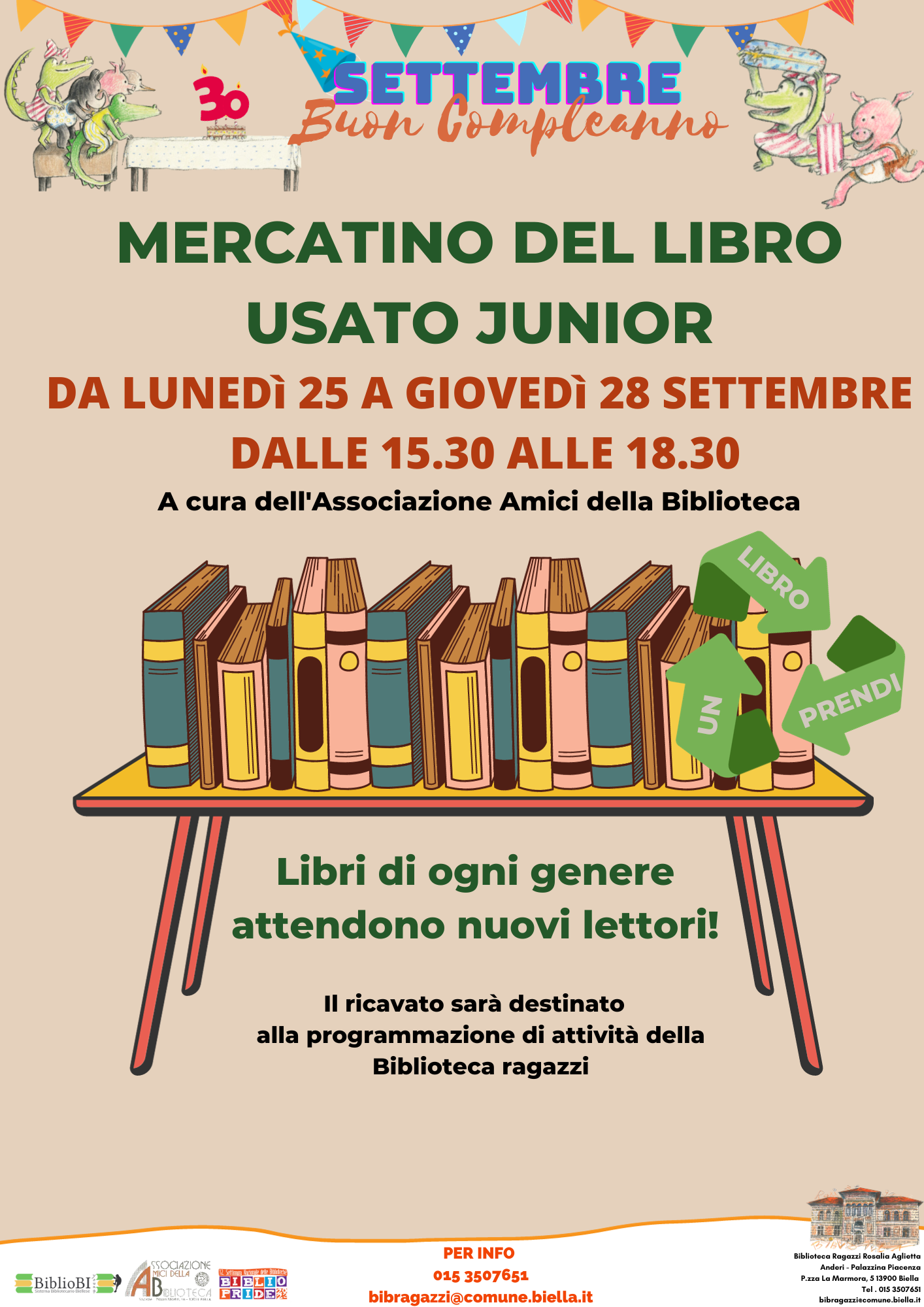 Mercatino del libro usato junior