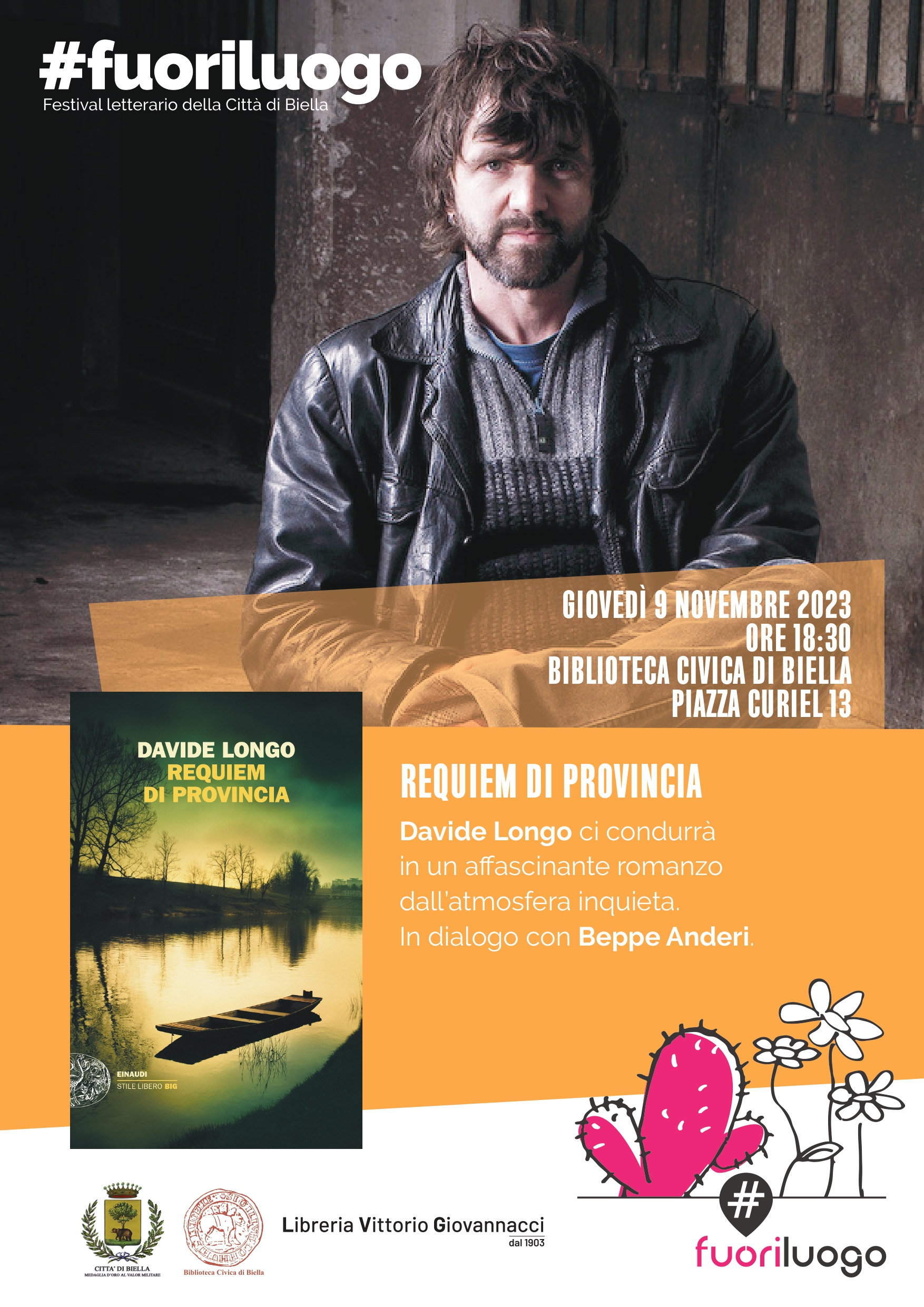 Presentazione del romanzo &ldquo;Requiem di provincia&rdquo; di Davide Longo