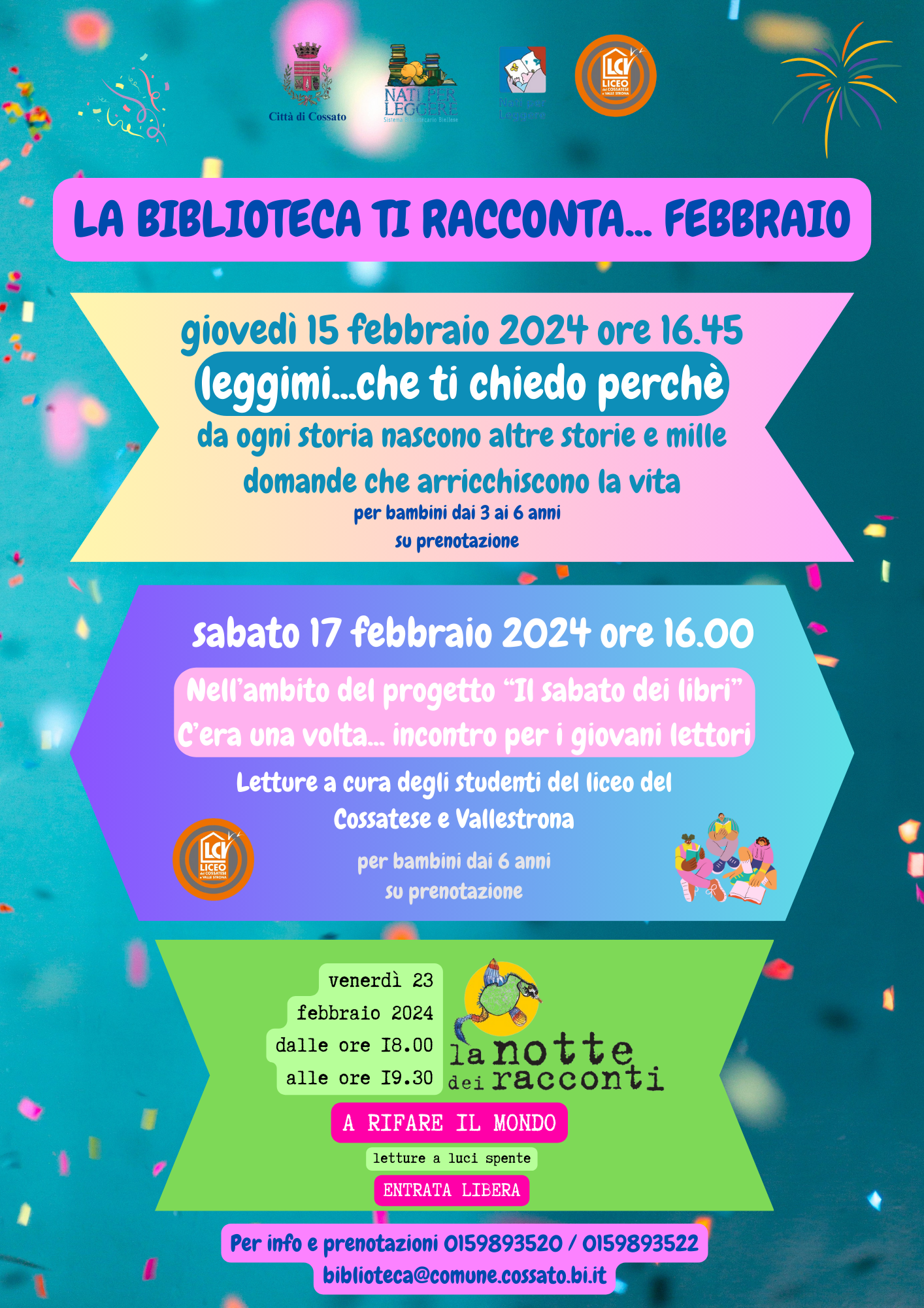 La biblioteca ti racconta... febbraio