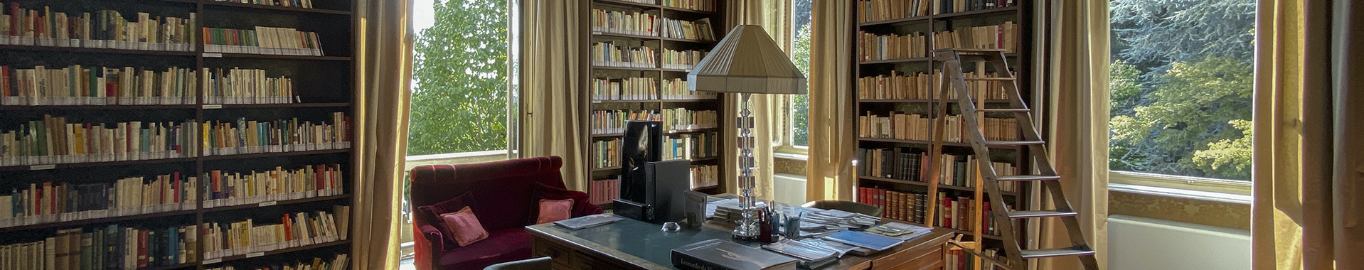 BIBLIOTECA VILLA ERA - DEDICATA A FRANZ RIVETTI E LEDANNA DURANTI DANIELI